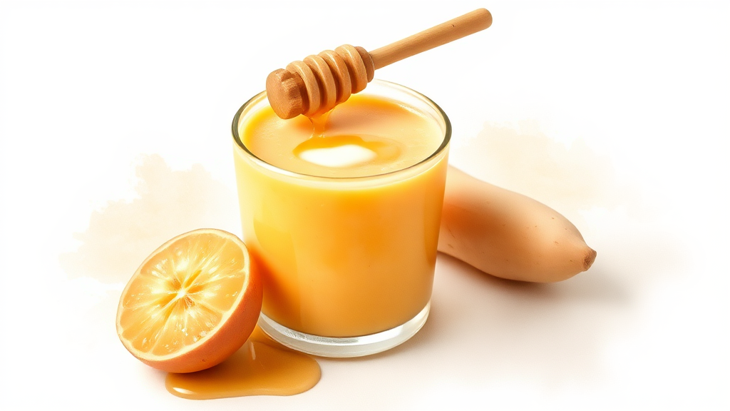 마 먹는 법 & 활용법 (watercolor 스타일)