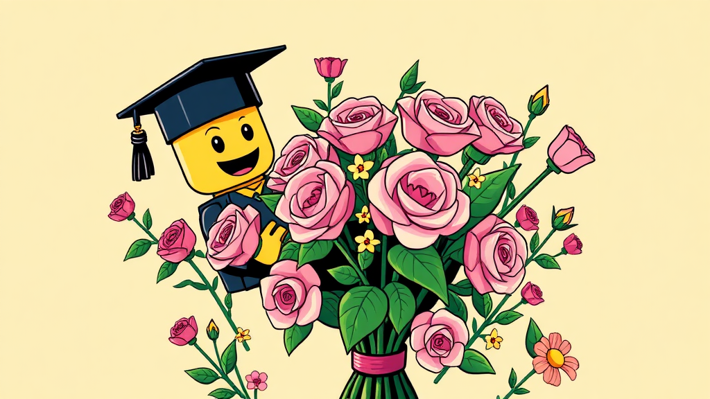 레고 꽃다발 종류 및 추천 모델 (cartoon 스타일)