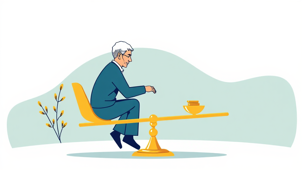 원리금 상품 선택 시 고려사항 (illustration 스타일)