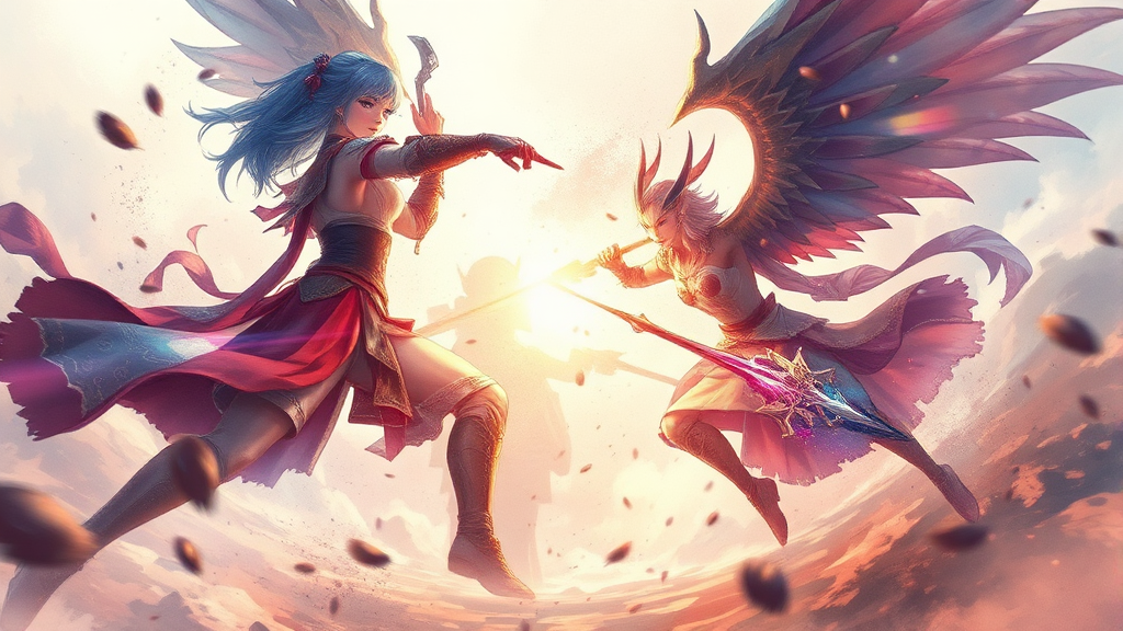 DX 각성자들 티어표: 최강 캐릭터 완벽 분석 (watercolor 스타일)