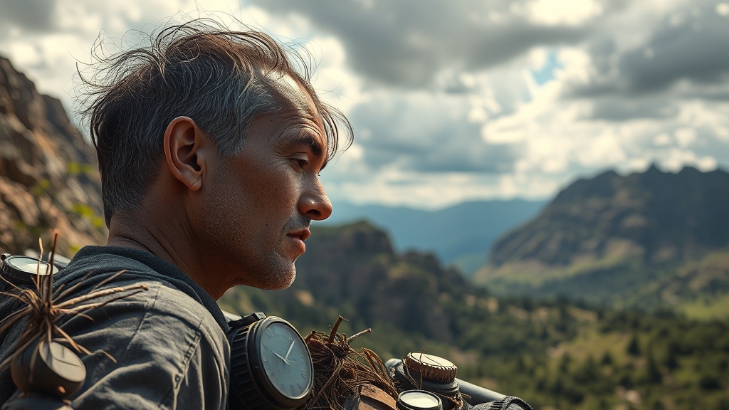 좋은 스트레스 vs 나쁜 스트레스 (realistic 스타일)