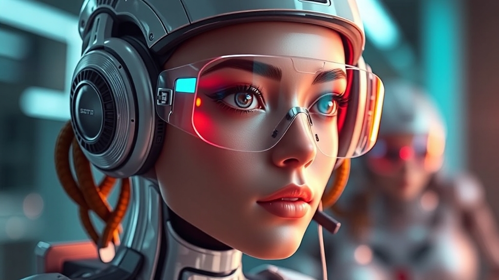 AI 에이전트 기능 및 활용 사례 (realistic 스타일)