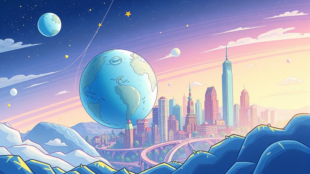 기후 위기, 에너지 전환이 답이다! (cartoon 스타일)