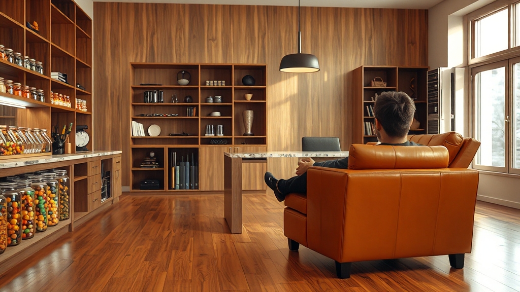 정리수납 전문가 역할 및 전망 (realistic 스타일)