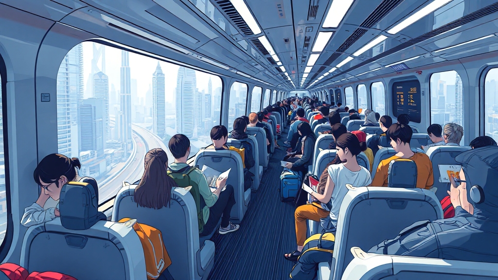GTX A노선 이용 후기 및 만족도 (illustration 스타일)