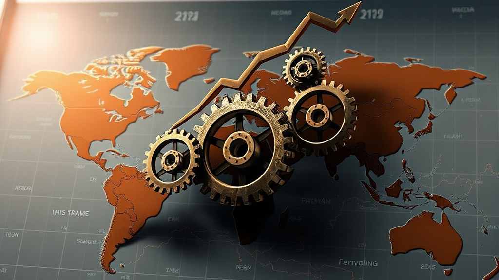 글로벌 이슈가 방산주에 미치는 영향 (realistic 스타일)