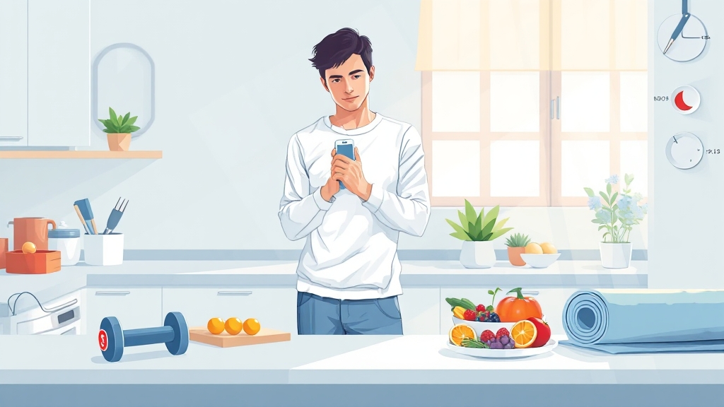 혈당 스파이크 장기 관리 (illustration 스타일)