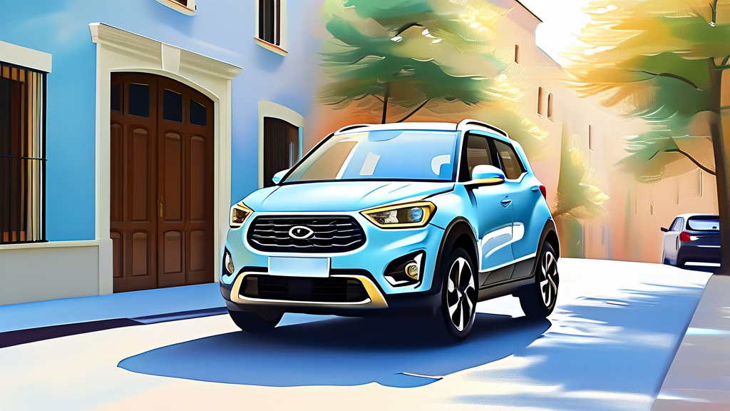 예산별 중고차 구매 전략: 1천만원 이하 경차부터 (watercolor 스타일)