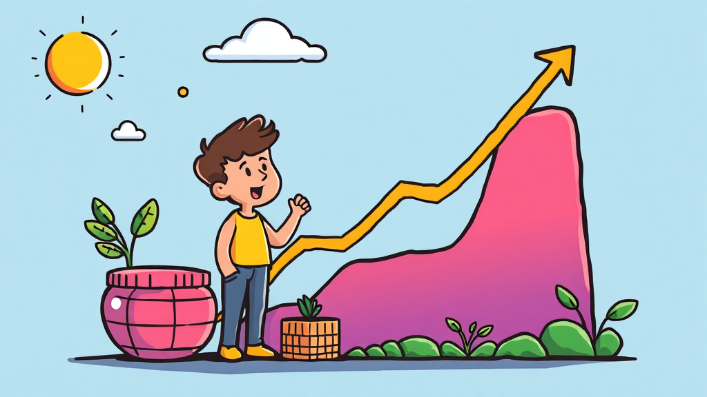 IMA 계좌 활용법 및 투자 전략 (cartoon 스타일)