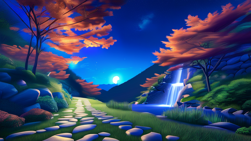 배봉산 복합공원의 다채로운 매력: 숲길, 체험 시설, 그리고 계절별 경관 (realistic 스타일)