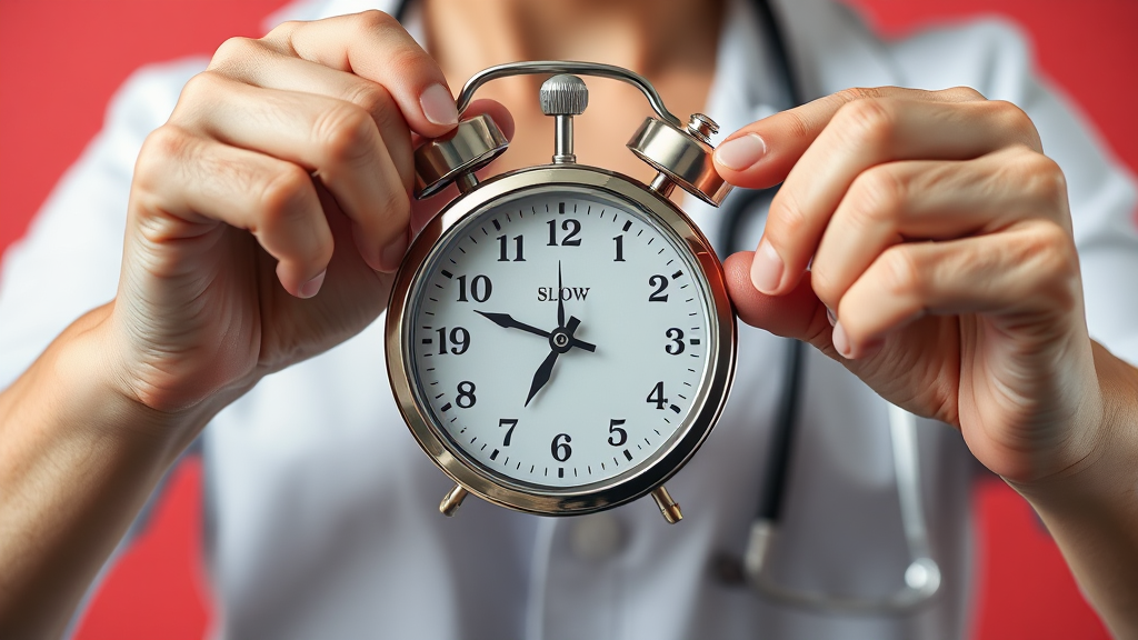 서맥의 주요 원인들 (realistic 스타일)