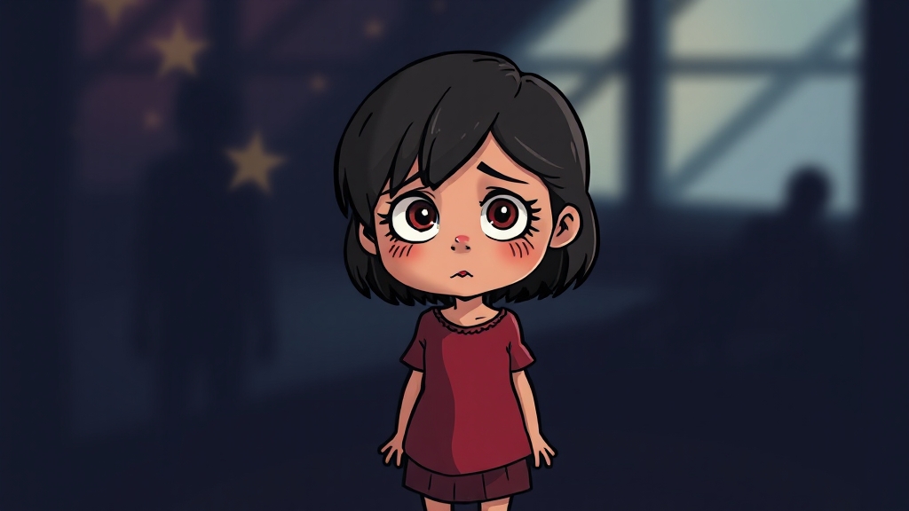 상연의 숨겨진 아픔 (cartoon 스타일)