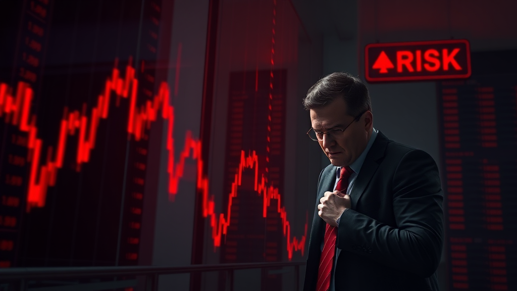 반대매매 위험과 대응 전략 (realistic 스타일)
