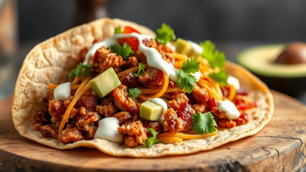 집에서 폴드포크 샐러드 즐기기 (realistic 스타일)