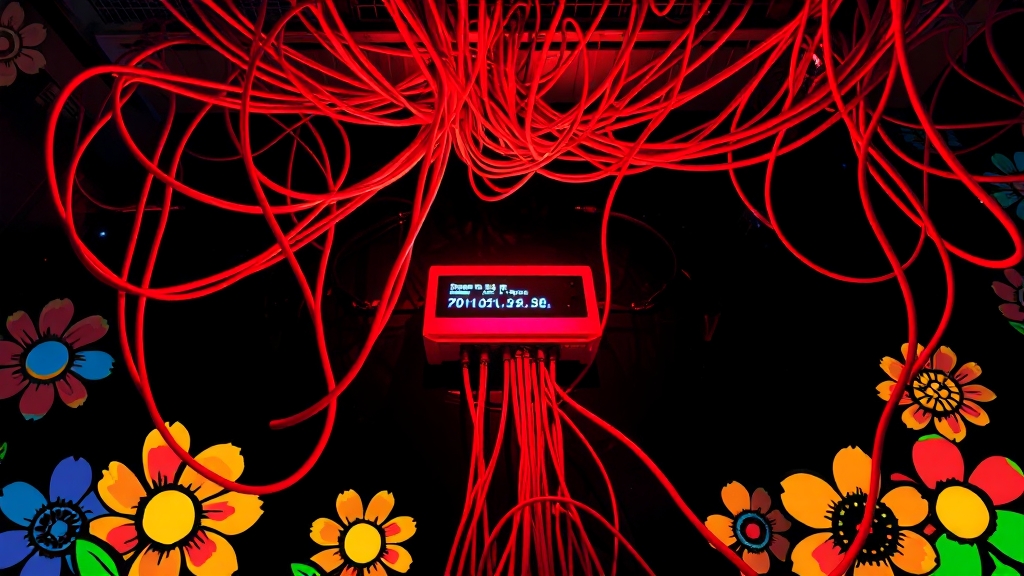 통신선 문제, 어떻게 확인하고 해결할까요? (popart 스타일)