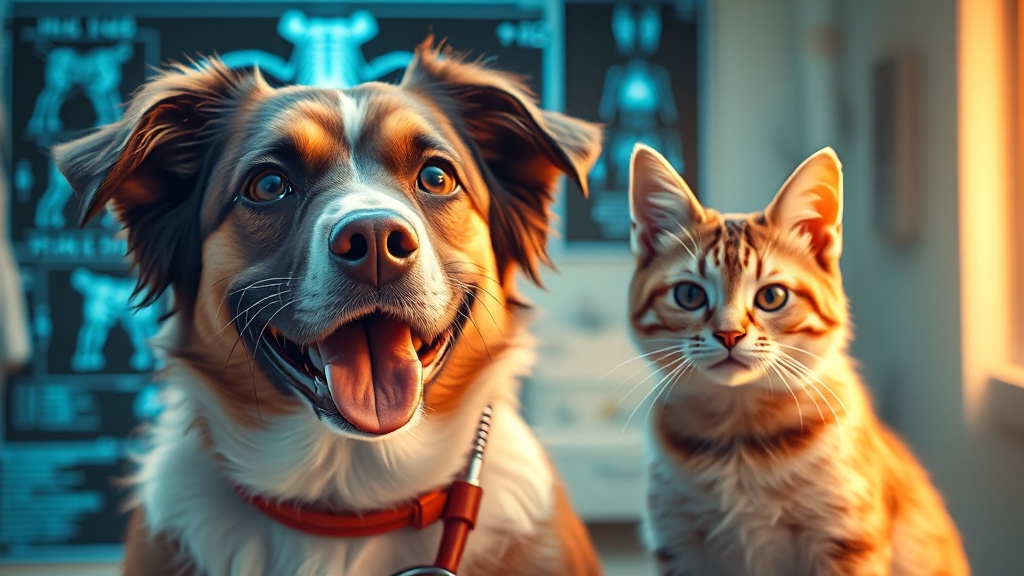 반려동물 종류별 병원 선택 팁 (realistic 스타일)