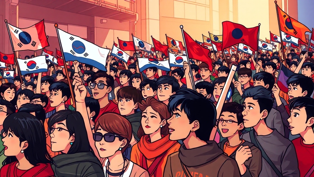 투표율의 정치적 의미 (cartoon 스타일)