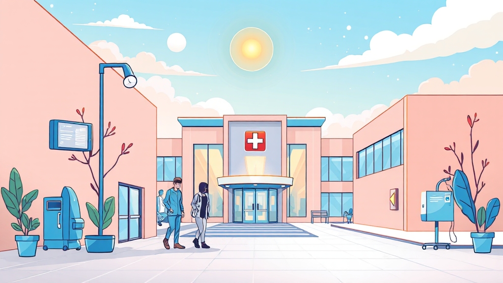 의료 현장은 어떻게 변하고 있을까요? (illustration 스타일)