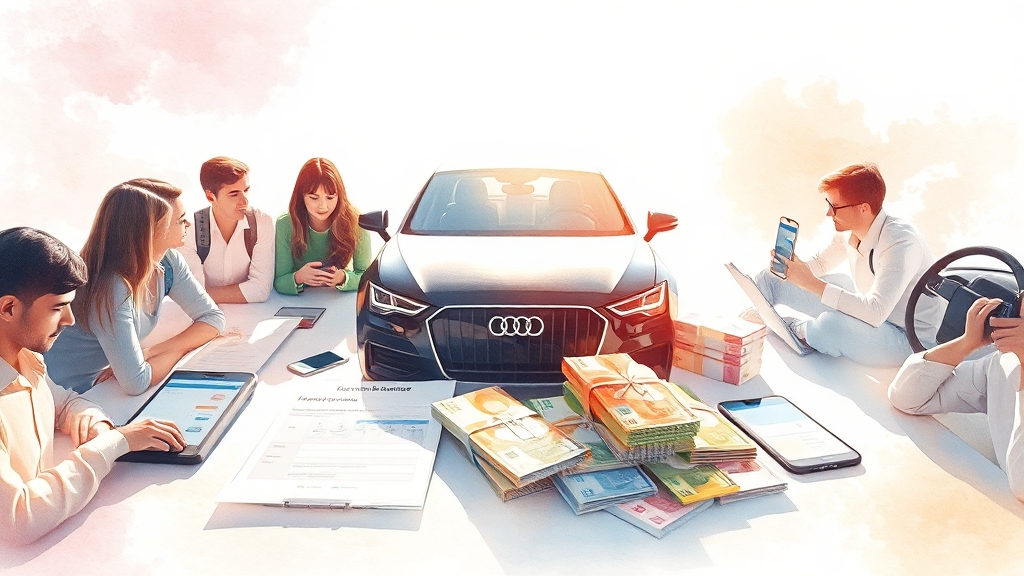 보험료 절감, 실제 사례를 통해 알아볼까요? (watercolor 스타일)