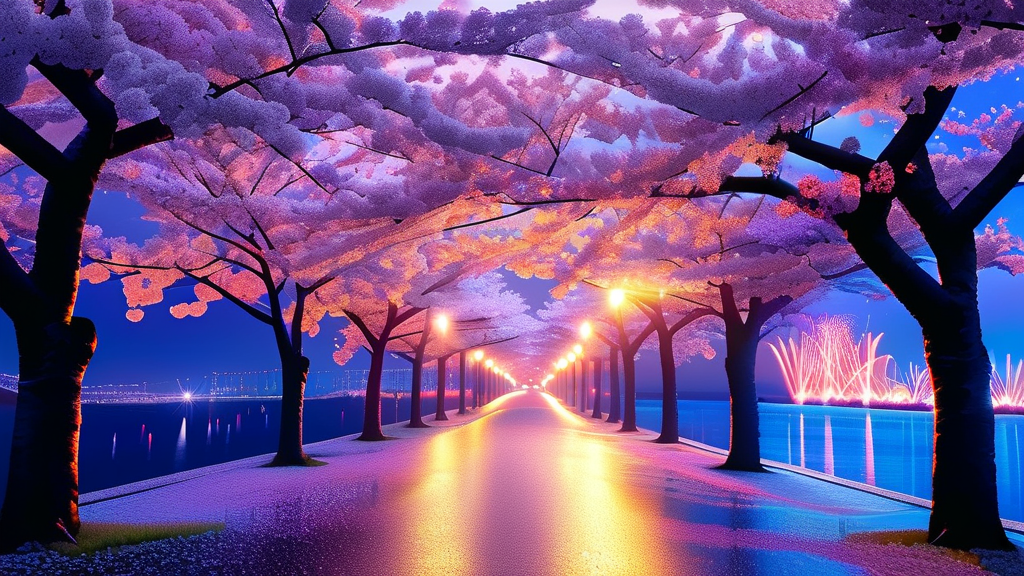 진해군항제: 놓치면 후회할 명소와 일정 (realistic 스타일)