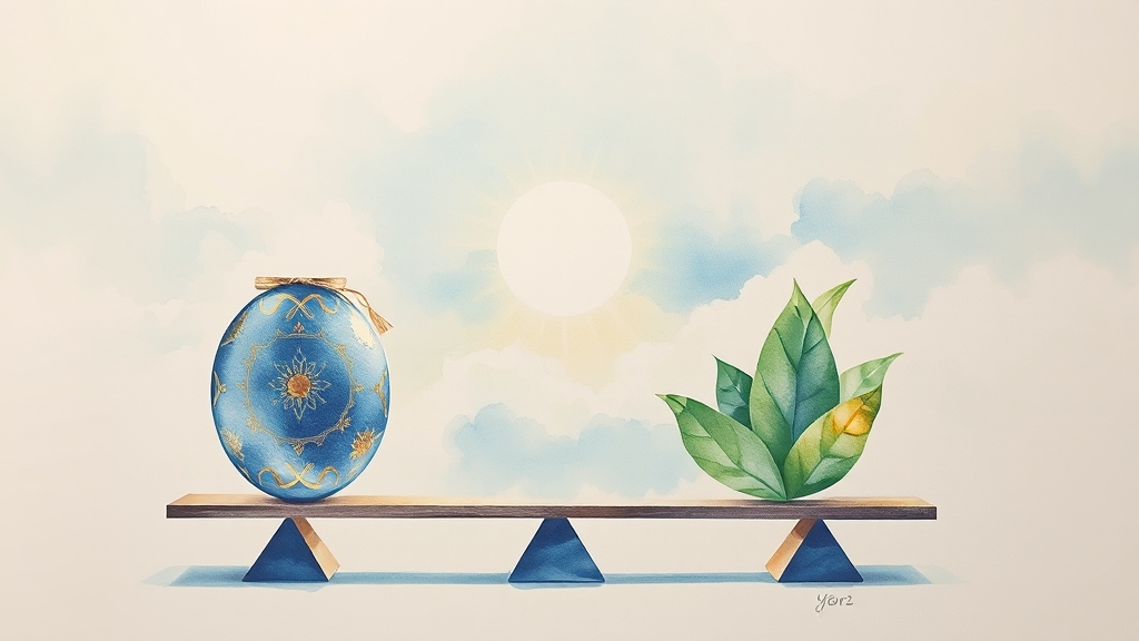 청년도약계좌 vs 청년미래적금 (watercolor 스타일)