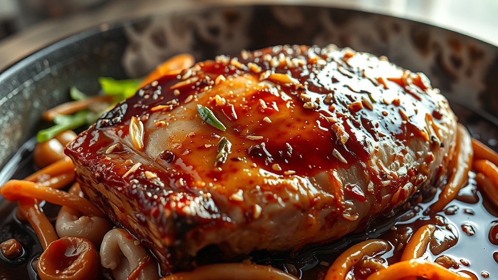 돼지고기 밑간 비법 (realistic 스타일)