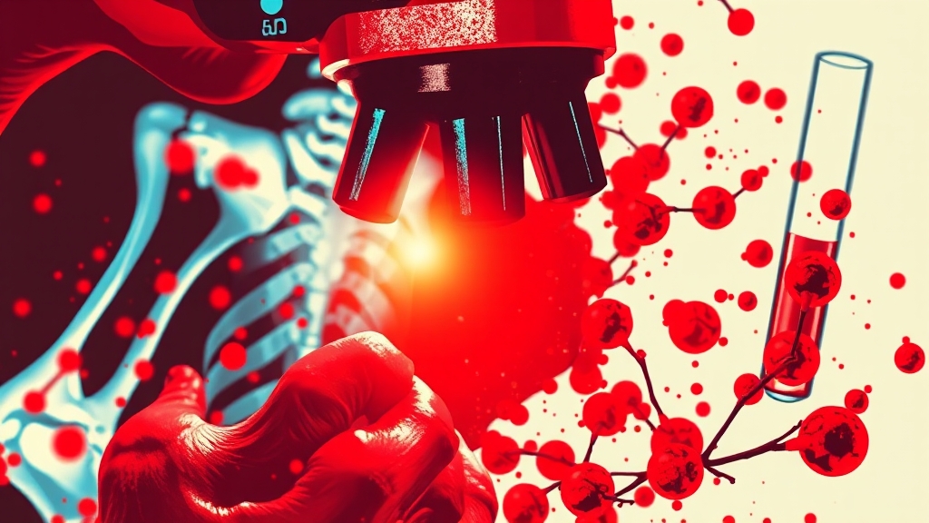 류마티스 진단 방법 (popart 스타일)