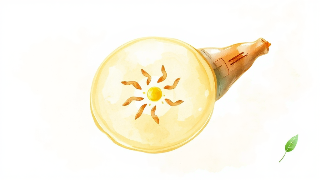 히카마 섭취 시 주의사항 (watercolor 스타일)