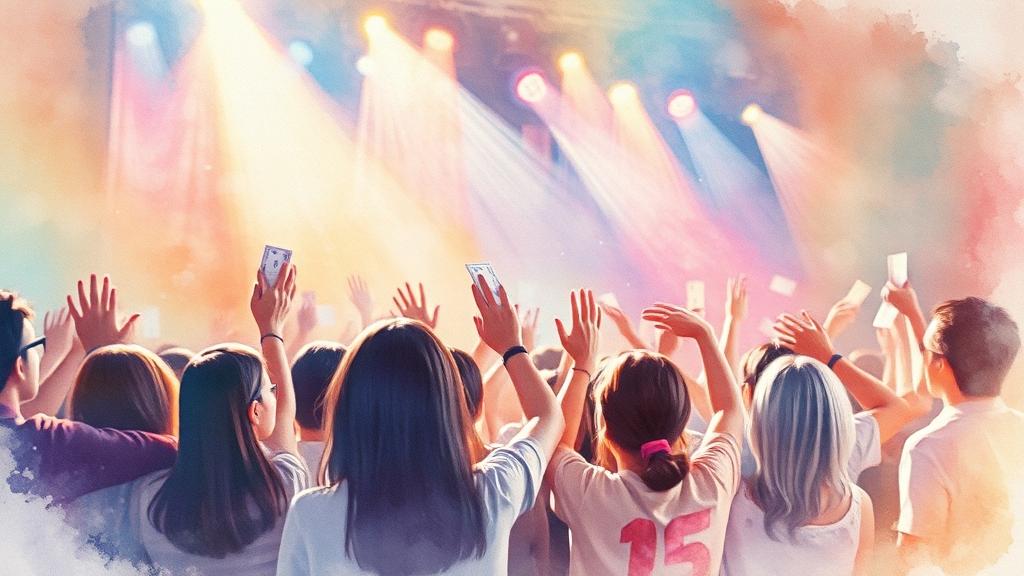 콘서트 관련 FAQ: 궁금증 해결 (watercolor 스타일)