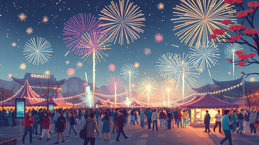 축제 기본 정보 (illustration 스타일)