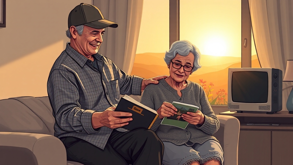 남자 요양보호사, 왜 늘어날까요? (illustration 스타일)