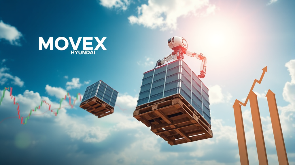 현대무벡스 주가, 왜 오를까? (realistic 스타일)
