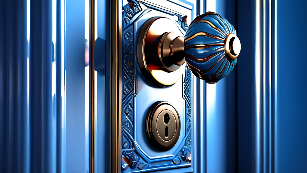 안전한 비밀번호 설정, 이것만은 기억하세요! (realistic 스타일)