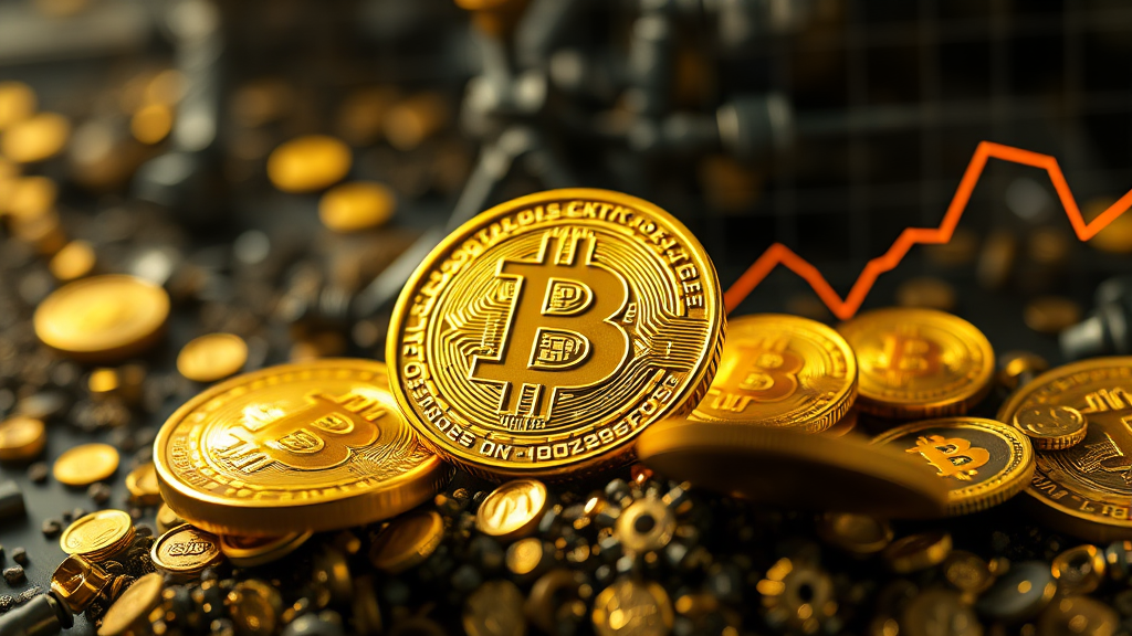 비트코인 반감기: 역사, 영향, 전망 (realistic 스타일)