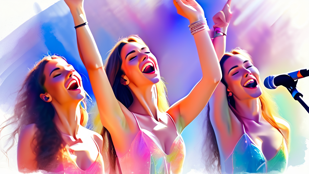 인기차트와 함께하는 최고의 선곡 노하우 (watercolor 스타일)