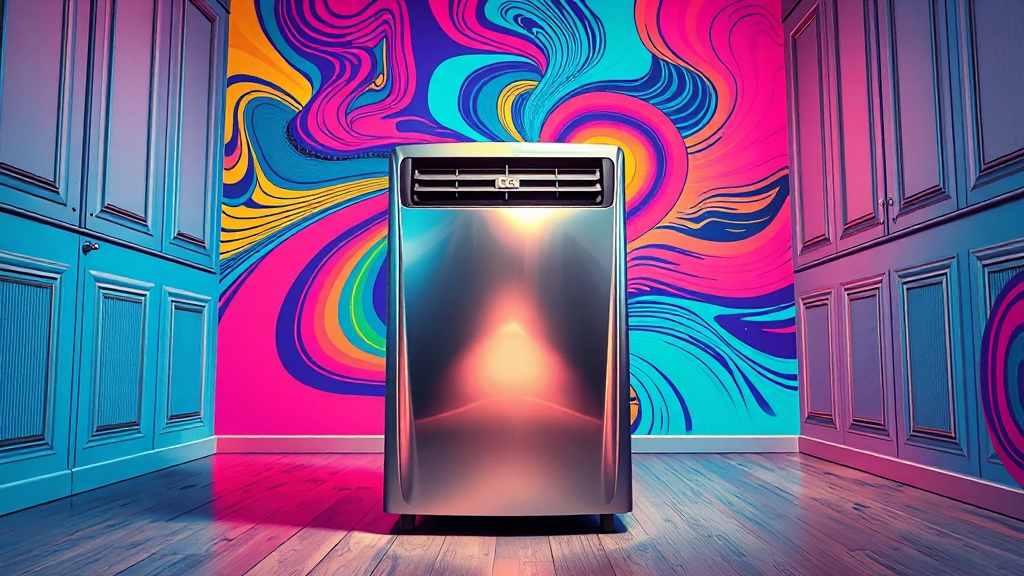 에어컨 내부, 얼마나 더러울까? (popart 스타일)