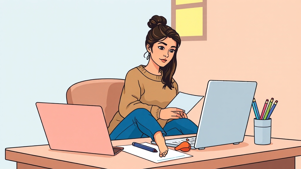 급여 신청 방법 상세 안내 (cartoon 스타일)