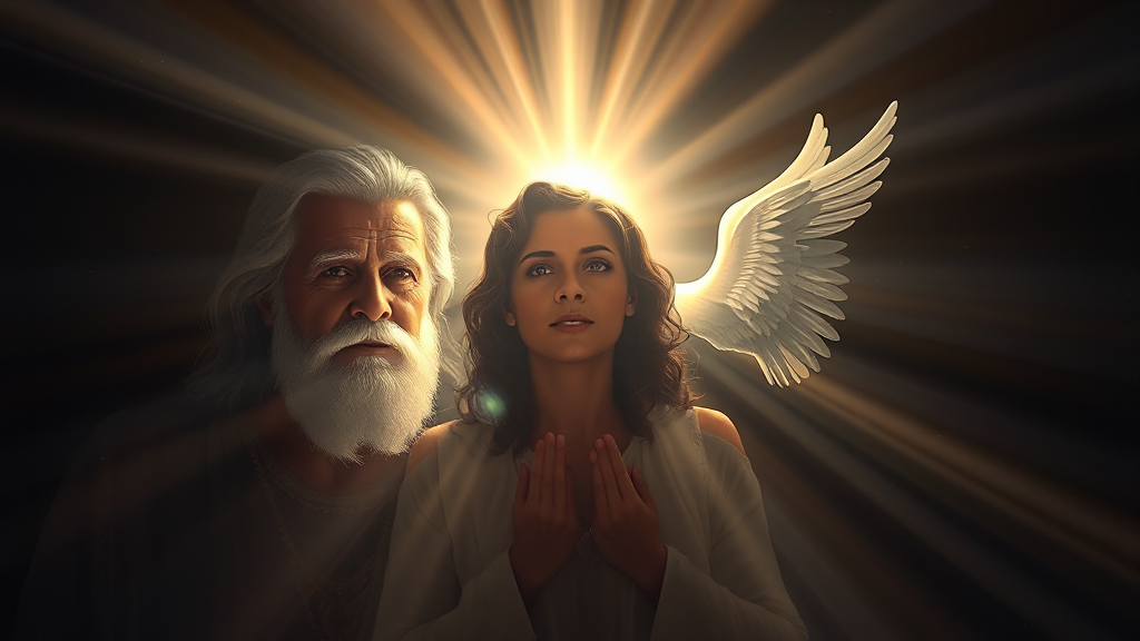 삼위일체 교리, 핵심은? (realistic 스타일)