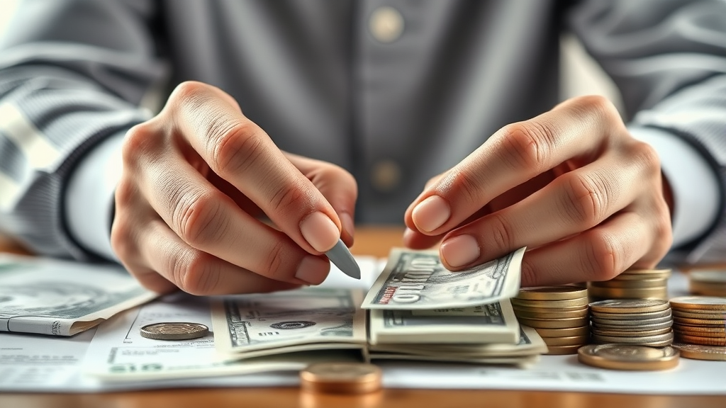 이자 vs 수수료, 무엇이 유리? (realistic 스타일)