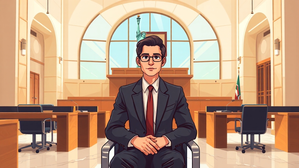 구속영장 발부 방어, 변호사의 역할은? (cartoon 스타일)