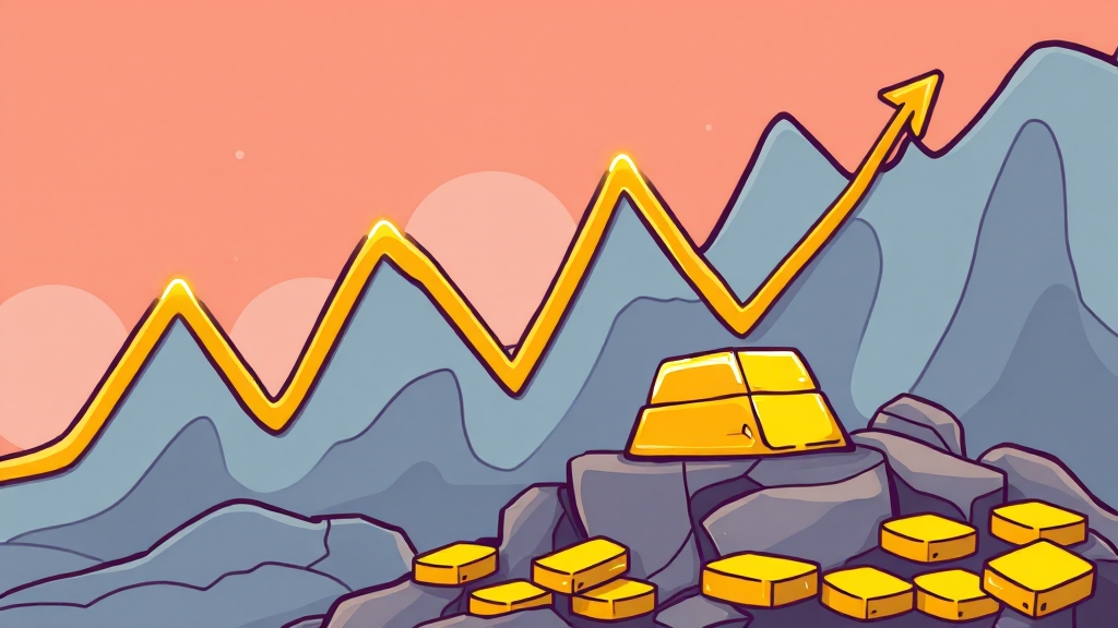 금 투자, 언제 해야 할까? (cartoon 스타일)