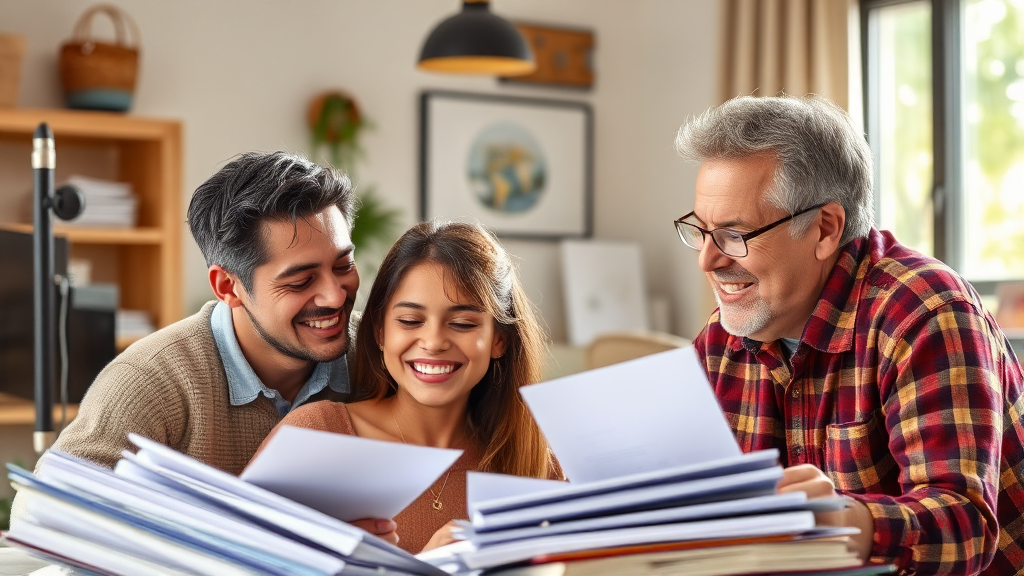 신청 절차 및 필요 서류 (realistic 스타일)