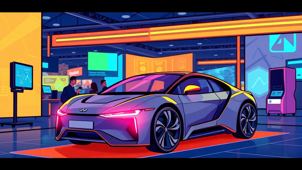 핵심 기술부터 최신 트렌드까지: 전시 분야 상세 분석 (cartoon 스타일)