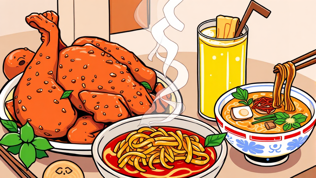 편스토랑 레시피, 왜 특별할까? (illustration 스타일)