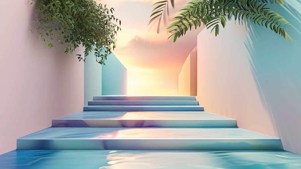 정부 지원 및 합법 대출 활용 방안 (watercolor 스타일)