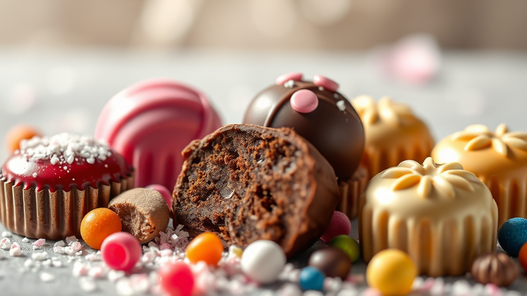 7가지 매력적인 맛 파헤치기 (realistic 스타일)