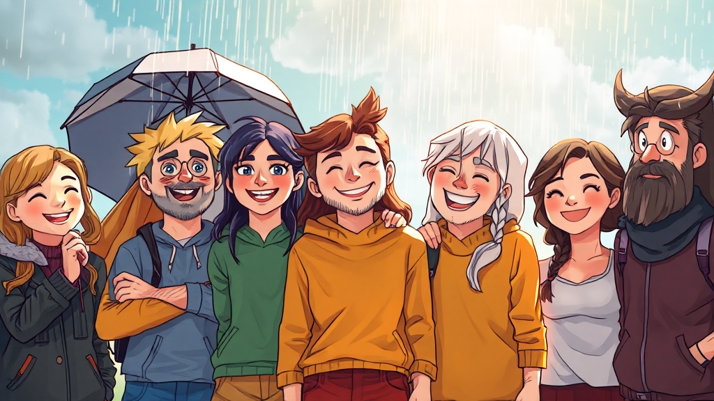 MBTI 유형별 특징 (realistic 스타일)