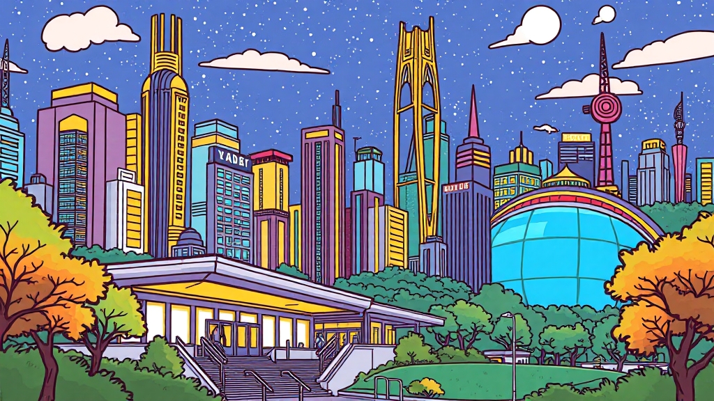 호반써밋 입지 조건 분석 (cartoon 스타일)