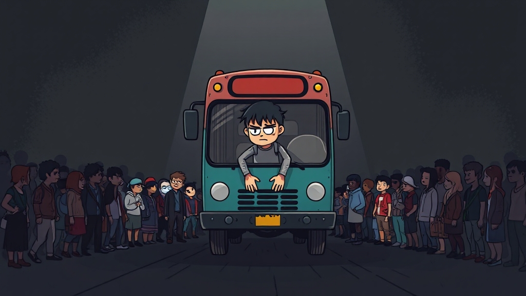 금고 1년형의 의미 (cartoon 스타일)