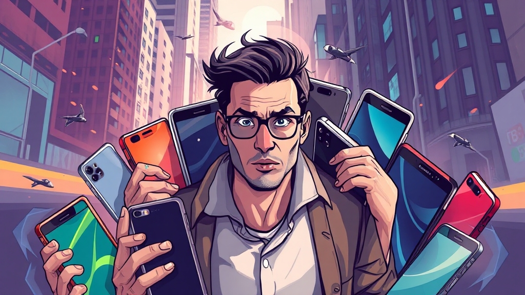 단통법 폐지 후 시장 변화와 전망 (illustration 스타일)